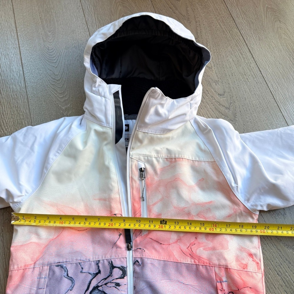 686 Hydra Thermagraph Jacket Peppercorn Cloudbreak Marble Pink Women Medium - Picture 7 of 9
